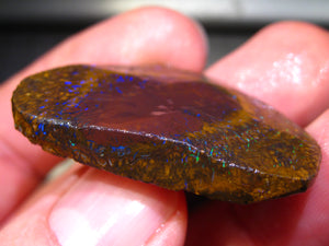 77 cts Australien Roh/rough Yowah Boulder Matrix Opal PRE CUT Opal