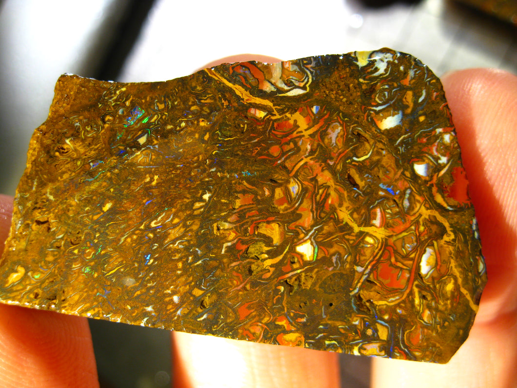 240 cts Australien Roh/rough Yowah Koroit Boulder Matrix Opal Sammler Schleifer mit VORSCHAU VIDEO