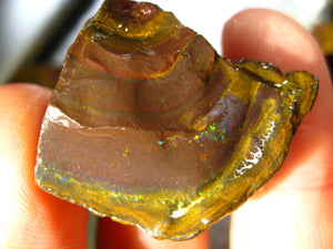 352 cts Australien Roh/rough Yowah Koroit Boulder Matrix Opal Sammler Schleifer mit VORSCHAU VIDEO