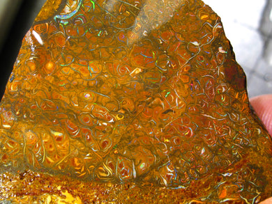 184 cts Australien Roh/rough Yowah Boulder Matrix Opal Sammler Schleifer mit VORSCHAU VIDEO