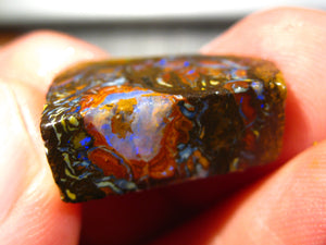 29 cts Australien Roh/rough Yowah Boulder Matrix Opal Sammler Schleifer