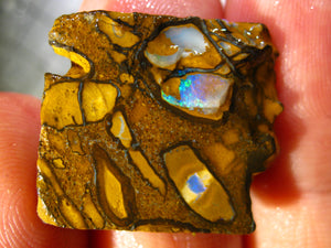 157 cts Australien Roh/rough Yowah Boulder Matrix Opal Sammler Schleifer LOW Quality