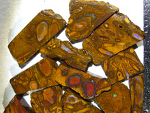 Laden Sie das Bild in den Galerie-Viewer, 1300cts Australien Roh/rough Yowah Nut Nüsse Boulder Matrix Opale Picture Stones - Repps-Opal